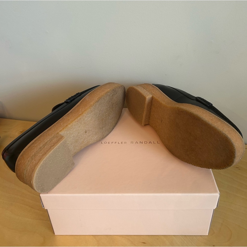 Loeffler Randall Black Rikki Loafers - Picture 8 of 8